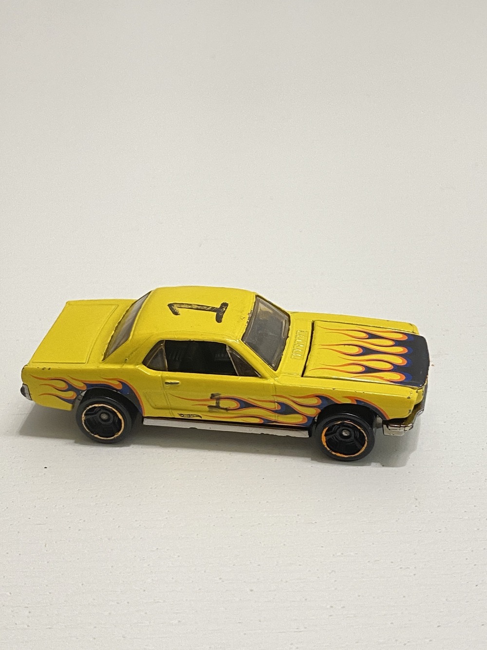 Vintage Hot Wheels Custom Dodge Challenger Toy Car 1985